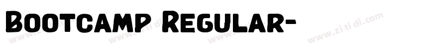 Bootcamp Regular字体转换 Bootcamp Regular字体转换